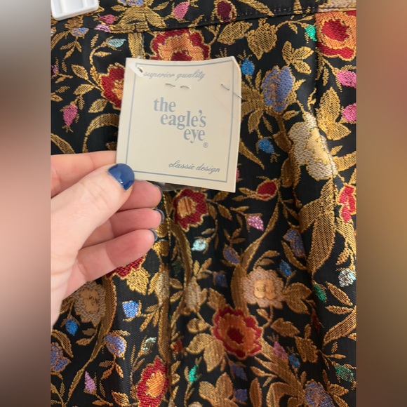 The Eagle’s Eye Vintage Lurex Blend Skirt Size 8 (NWT) - Picture 4 of 7